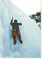 ice climbing